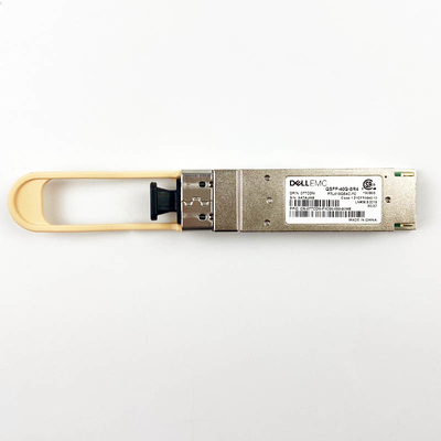 Модуль приемопередатчика FTL410QE4C-FC 7TCDN Dell QSFP+ 850nm 40GBase-SR4 оптически