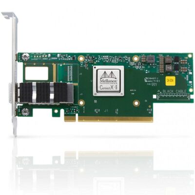 Mellanox MCX653105A-EFAT Connect X-6 VPI Adapter PCIe HDR100 EDR IB и 100GbE однопортная сетевая карта QSFP56 Ethernet на складе