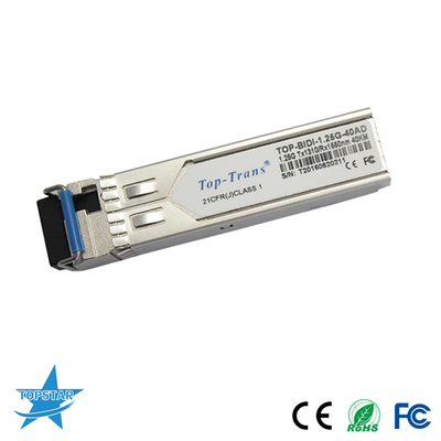 приемопередатчик модуля 1.25G 40KM SMF 1310nm 1490nm BIDI Sfp