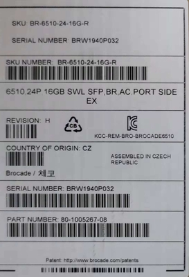 Шкаф переключателя 48 пачки предприятия парчи BR-6510-48-16G-R управляемый портами