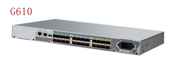 BR-G610-8-16G-0 шкаф переключателя парчи G610 8P Mountable с приемопередатчиком 16Gbps SWL SFP+