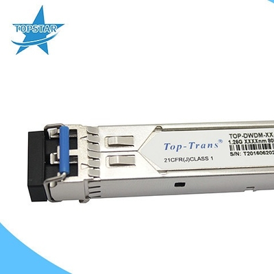 Pluggable приемопередатчика 80Km 1.25G DWDM SFP двухшпиндельное LC SFP оптически горячее