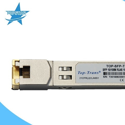соединитель ROHS приемопередатчика Rj45 SFP меди 10/100Base 100m