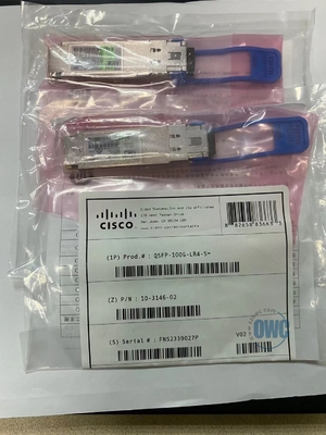 модуль 1310nm 10km 100G QSFP28, Cisco QSFP-100G-LR4-S 10-3146-01