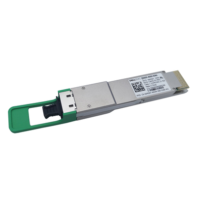 Достигаемость приемопередатчика модуля Dell Q56DD-400G-EDR4 промежуточная оптически до 2 Km