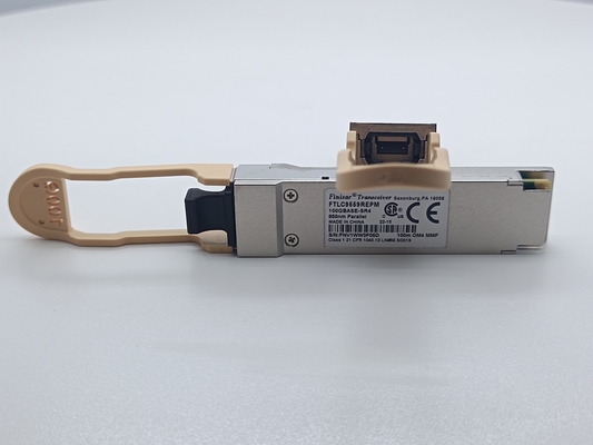Приемопередатчик Finisar FTLC9559REPM 100m параллельный MMF QSFP28 оптически для локальных сетей 100G