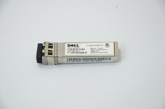 Модуль приемопередатчика Dell FTLX8571D3BCL-FC 10Gb/S 850nm мультимодный SFP+ оптически