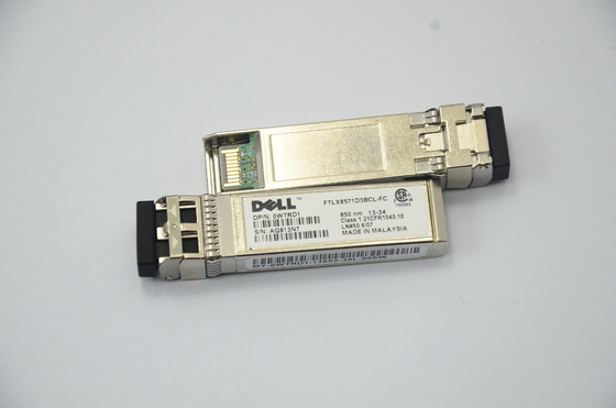Модуль приемопередатчика Dell FTLX8571D3BCL-FC 10Gb/S 850nm мультимодный SFP+ оптически