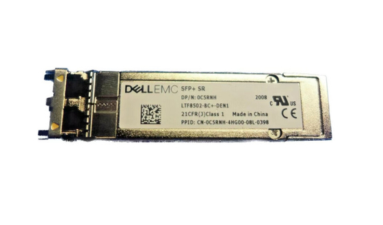 Модуль приемопередатчика Dell 10GBASE-SR SFP+ 850nm 300m LTF8502-BC+-DEN оптически