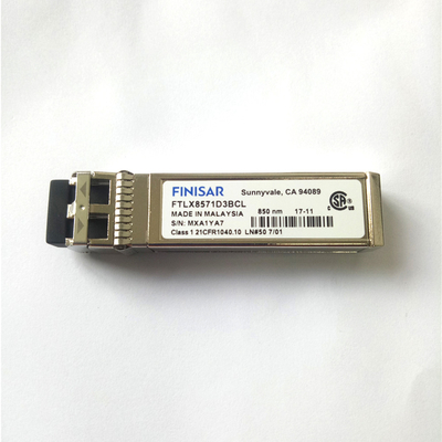 Модуль Finisar 10G SFP+ мультимодного Datacom FTLX8571D3BCL 850nm оптически для локальных сетей 10GBASE-SR/SW 10G