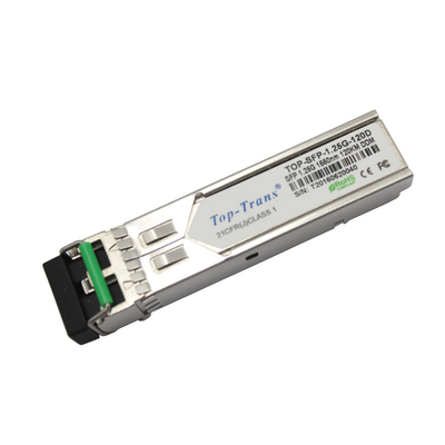 Оптика локальных сетей SFP гигабита можжевельника SFP-1GE-EZX-120 1550nm 120km однорежимная