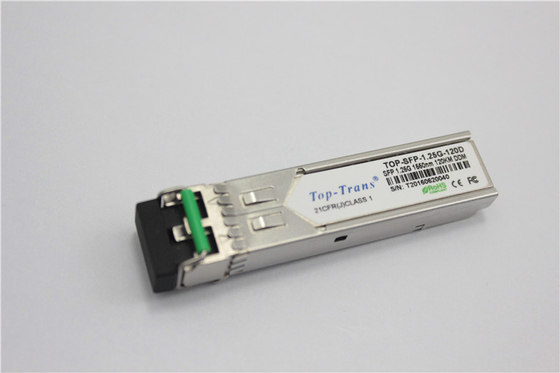 Оптика локальных сетей SFP гигабита можжевельника SFP-1GE-EZX-120 1550nm 120km однорежимная