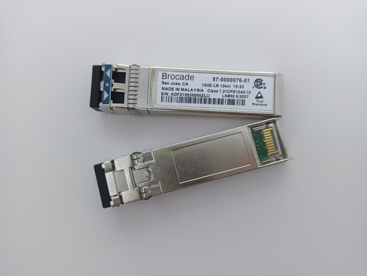 Модуль приемопередатчика XBR-000182 10GBASE-LR SFP+ 1310nm 10G LWL парчи 57-0000076-01 FC SFP оптически