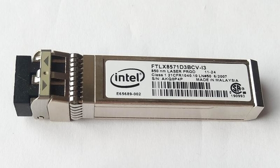 Модуль приемопередатчика InteI FTLX8571D3BCV-I3 10GBASE-SR 850nm SFP+ оптически