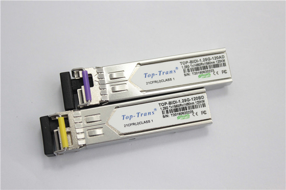 Приемопередатчик Cisco GLC-BX120-U 1.25G BIDI SFP 1490nm 1550nm 120km SMF симплексный LC