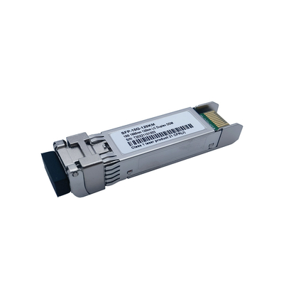 приемопередатчик долгого пути 10G SFP+ ZR+ 1550nm 80km 100km 120km SMF оптически