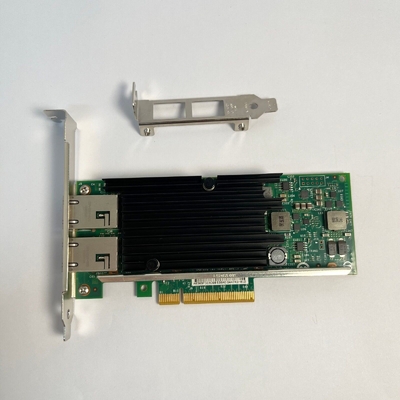 Интерфейс канала волокна сетевого адаптера локальных сетей X8 PCI Intel X540-T2 10Gb PCIe срочный