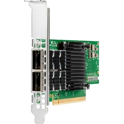 NIC переходника Mellanox MCX653106A-ECAT HPE P24249-001 InfiniBand HDR 100GbE QSFP56 PCIe