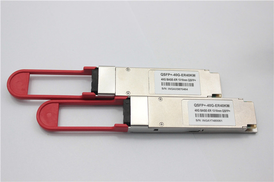 Модуль LC 40km QSFP+ дуплекса парчи 57-1000327-01 40G-QSFP-ER4 SMF оптически