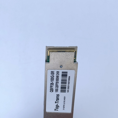 Приемопередатчик модуля 100GBASE-SR4 оптически QSFP28 100G 100M MPO первоначальной ости совместимый