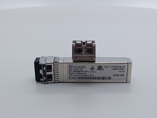 Брокеты 57-0000075-01 XBR-000180 оптический приемопередатчик 10G-SR MMF SFP+ - LC 300m 850nm DDM модуль