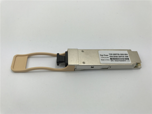 100GBASE-SR4 QSFP28 Модуль приемопередатчика 100G Multimode MPO 850NM 70M 100M MMF