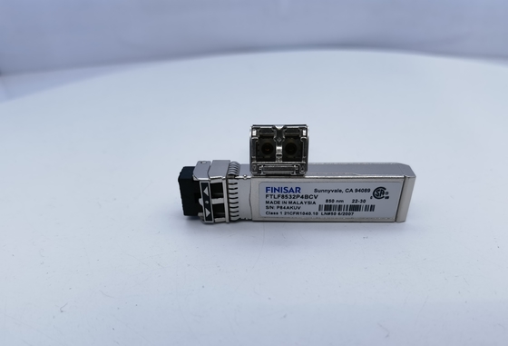 Оригинальный оптический модуль Finisar FTLF8532P4BCV 32G 850nm Кратковолновой приемник SFP+