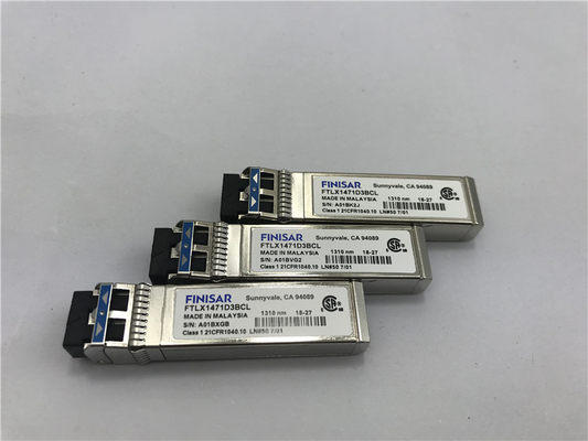 Оригинальный модуль Finisar FTLX1471D3BCV 10G Dual Rate10km SFP+ 10km SFP+ оптический приемопередатчик