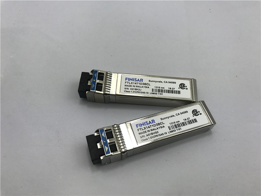 Оригинальный модуль Finisar FTLX1471D3BCV 10G Dual Rate10km SFP+ 10km SFP+ оптический приемопередатчик