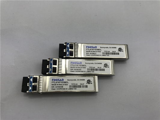 Оригинальный модуль Finisar FTLX1471D3BCV 10G Dual Rate10km SFP+ 10km SFP+ оптический приемопередатчик