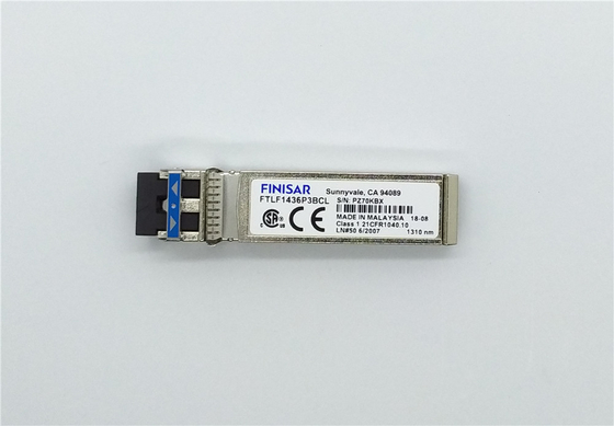 Оригинальный модуль FTLF1436P3BCL FINISAR Duplex SMF 1310nm Band 25.78 Gb/S LC Transceiver Module