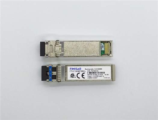 Оригинальный модуль FTLF1436P3BCL FINISAR Duplex SMF 1310nm Band 25.78 Gb/S LC Transceiver Module