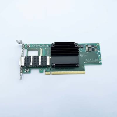 Сетевой адаптер Mellanox ConnectX-6 VPI MCX653105A-ECAT 100GbE Infiniband EDR HDR100 Single QSFP56 PCIe 4.0 X 16 RDMA для серверов