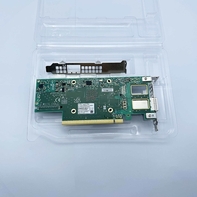 Сетевой адаптер Mellanox ConnectX-6 VPI MCX653105A-ECAT 100GbE Infiniband EDR HDR100 Single QSFP56 PCIe 4.0 X 16 RDMA для серверов