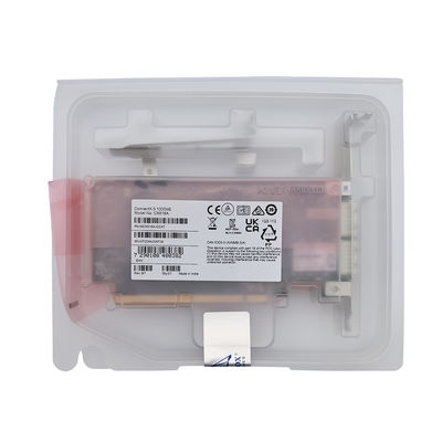 Mellanox MCX516A-CCAT ConnectX-5 EN 100GbE Dual-Port QSFP28 PCIe3.0 X 16 Карта интерфейса с высокой и короткой скобкой