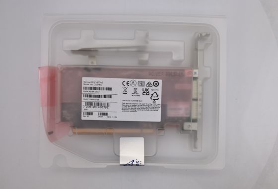 Mellanox MCX516A-CCAT ConnectX-5 EN 100GbE Dual-Port QSFP28 PCIe3.0 X 16 Карта интерфейса с высокой и короткой скобкой