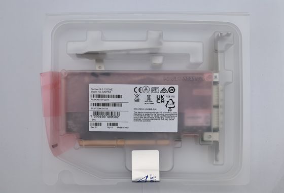 Mellanox MCX516A-CCAT ConnectX-5 EN 100GbE Dual-Port QSFP28 PCIe3.0 X 16 Карта интерфейса с высокой и короткой скобкой