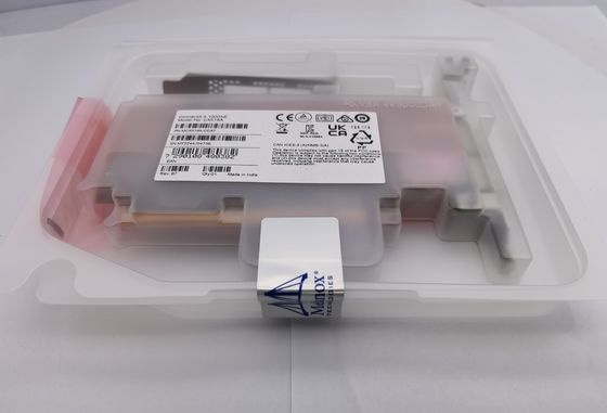 Mellanox MCX516A-CCAT ConnectX-5 EN 100GbE Dual-Port QSFP28 PCIe3.0 X 16 Карта интерфейса с высокой и короткой скобкой