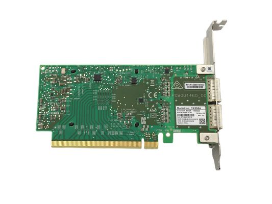Новая и оригинальная Mellanox MCX556A-ECAT ConnectX-5 VPI адаптерная карта, EDR IB (100Gb/s и 100GbE, Dual Port QSFP28, PCIe3.0 x16 NIC