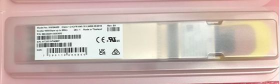 NVIDIA MMS4A00-XM 1.6T 2xDR4/DR8 OSFP Flat Top PAM4 1310nm 500m DOM MPO-12/APC Fiber Adapter for Cloud Storage