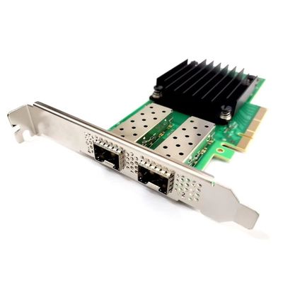 Mellanox MCX515A-GCAT 50G Двухпортовая сетевая карта ConnectX-5 EN Adapter SFP Беспроводной USB Проводной Внешний PCIe Компьютер