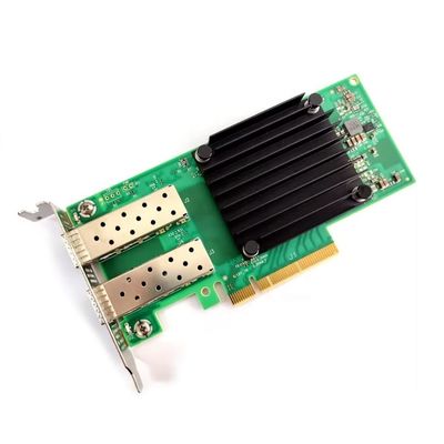 Mellanox MCX515A-GCAT 50G Двухпортовая сетевая карта ConnectX-5 EN Adapter SFP Беспроводной USB Проводной Внешний PCIe Компьютер