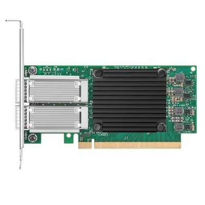 Оригинальная сетевая карта Mellanox MCX516A-GCAT ConnectX-5 EN, 50GbE, интерфейс PCIe3.0 x16 с интерфейсами PCI и WiFi