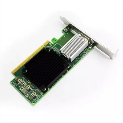 Mellanox MCX515A-CCUT QSFP28 ConnectX-5 Fiber Optic Adapter Однопортовый для Ethernet 4G Высокая скоба Гарантия 1 год DC 12V