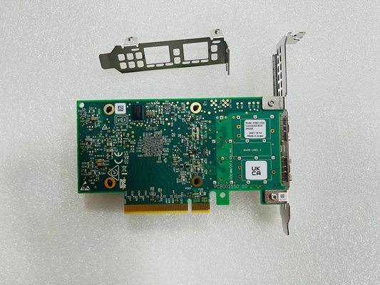 Mellanox MCX621202AC-ADAT ConnectX-6 Dx беспроводной сетевой адаптер для серверов, 25GbE, двухпортовый SFP28, PCI Express 4.0 x16, в наличии