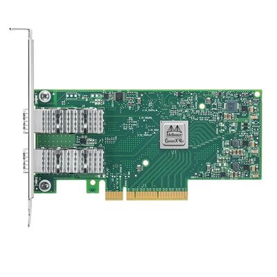 Mellanox MCX653106A-HDAT 40G Dual-Port QSFP56 Fiber Optic Adapter Card для 40G Ethernet с годовой гарантией