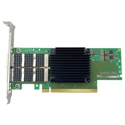Сетевой адаптер Mellanox ConnectX-6 серии MCX653106A-EFAT PCIe4.0 X16 внутренний двухпортовый 100 Гбит/с QSFP56 для серверных приложений