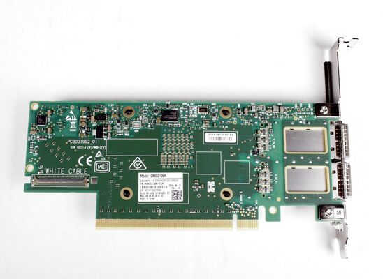 HP CX651105A для Mellanox Connect- 6 VPI 100 Гигабитный оптический волокно PCI 3.0 X16 Ethernet Карта сетевой адаптер