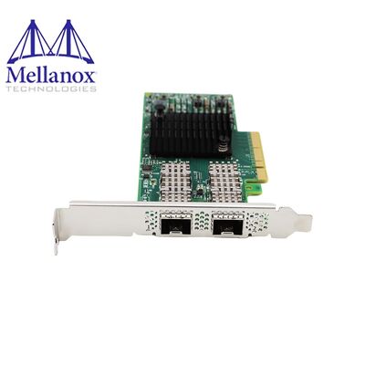 Новый Mellanox MCX654106A-ECAT Connect-6 с двумя портами QSFP56 100GbE проводная сетевая карта дата-центр PCIe внутренний сервер