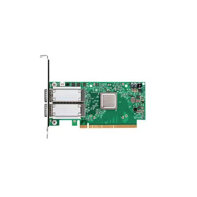 Mellanox MCX654106A-ECAT Connect-6 Dual-Port QSFP56 100GbE проводная сетевая карта для центра обработки данных внутреннего сервера PCIe Stock
